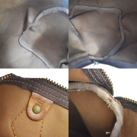 LOUIS VUITTON Speedy 30 Travel Hand Bag Monogram Leather Brown M41526 - Picture 9 of 16